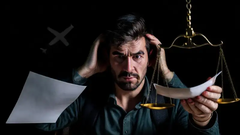 El caos del vuelo generó conflicto legal