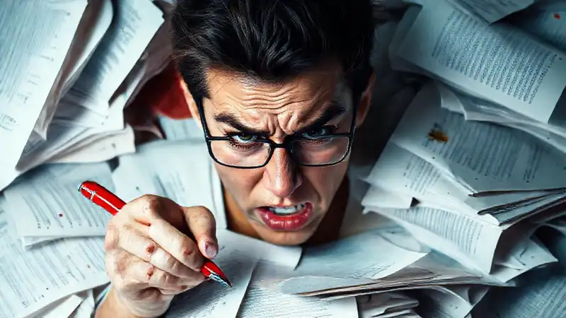 El trabajo urgente requiere correcciones apresuradas