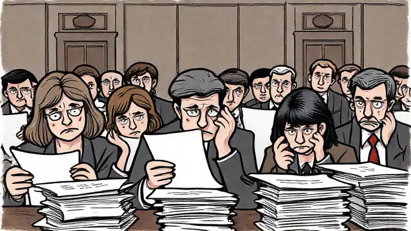El juicio legal es largo y frustrante
