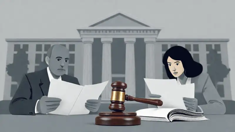 Negociación legal en ambiente serio