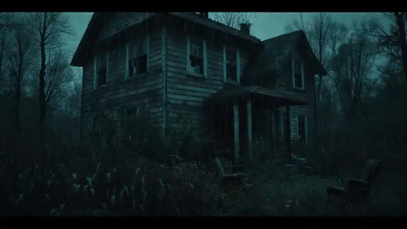 La casa abandonada evocaba tristeza y pérdida