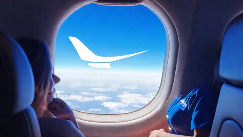 Vuelo seguro y optimista en el cielo