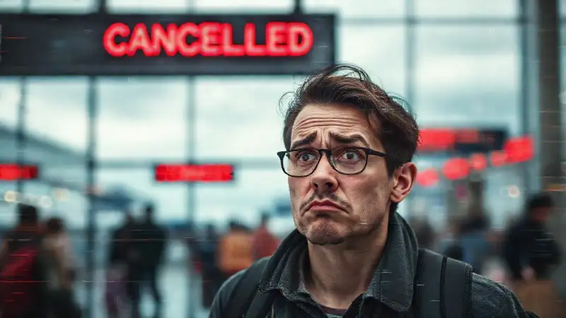 Viaje frustrante: vuelo cancelado y caos
