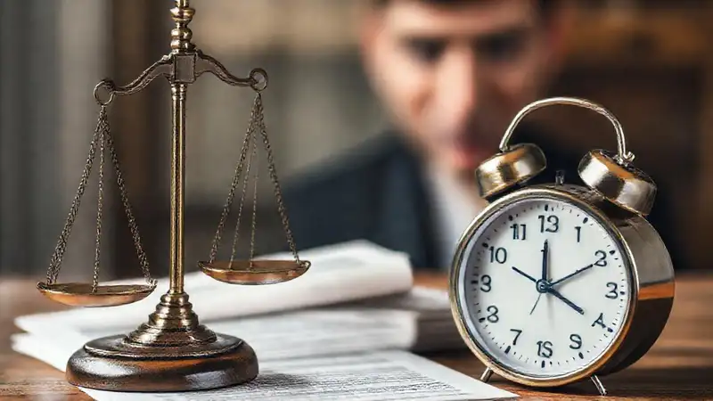 Notificación legal con gravedad imponente