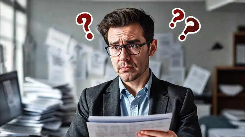 Cliente confundido necesita ayuda con documentos