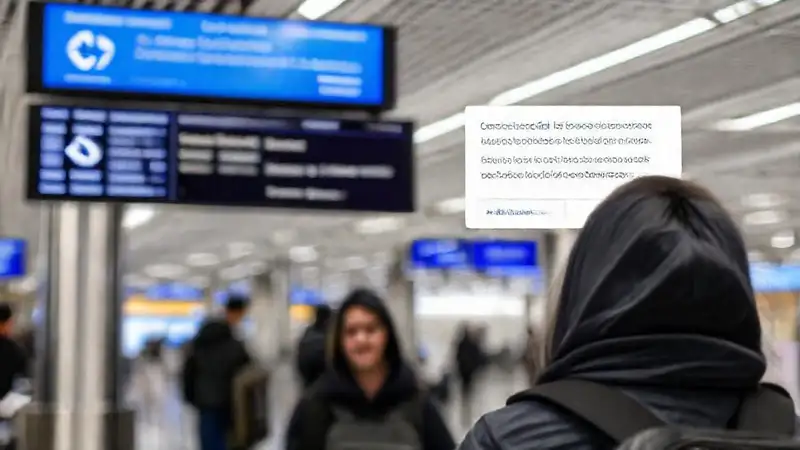 Cancelación de vuelo, resolución digital y frustración