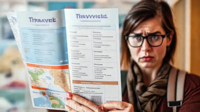 Un folleto frustrante altera un itinerario
