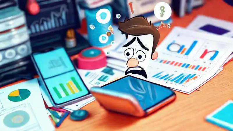 Un teléfono desordenado genera preocupación financiera