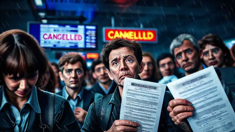Caos aéreo: vuelos cancelados y frustración