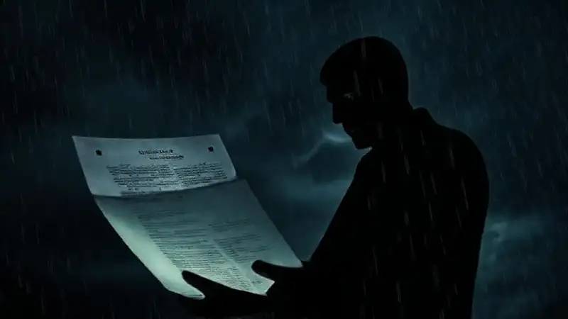 Un contrato legal se revela en sombras