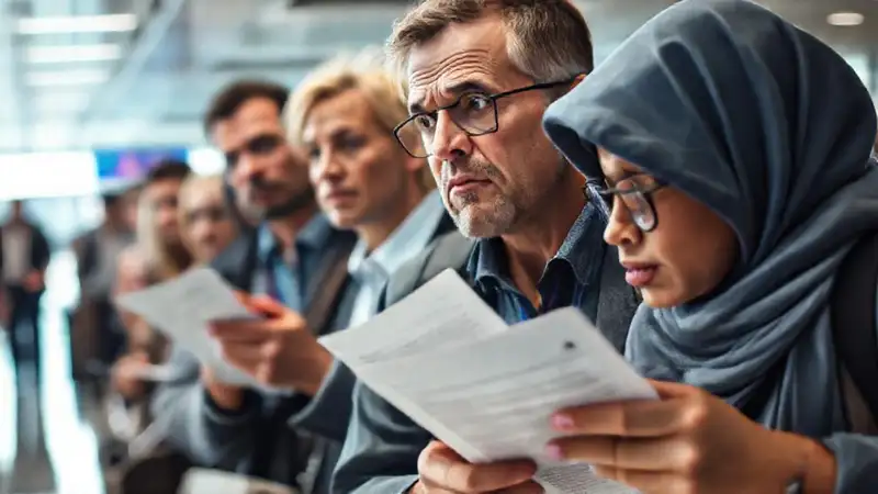 Cancelación aérea: caos y frustración