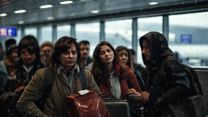 El aeropuerto refleja caos y frustración