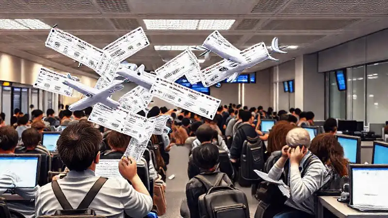 Un caos organizado resuelve problemas viajeros