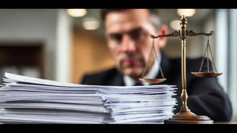 Documentos legales y justicia profesional
