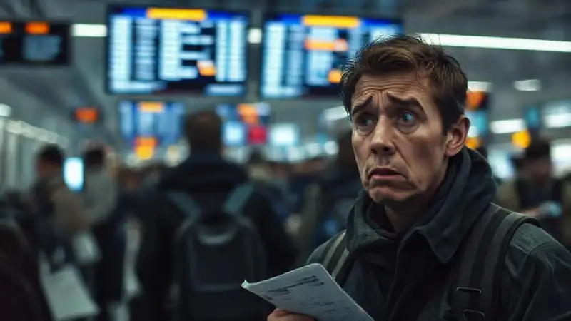 El aeropuerto refleja caos y frustración