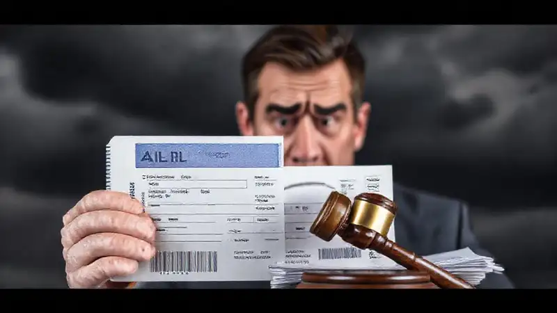 Problemas legales y pasajes aéreos frustrantes