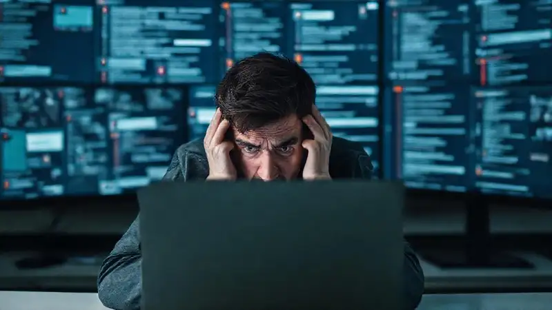 Estrés digital ahoga en la pantalla