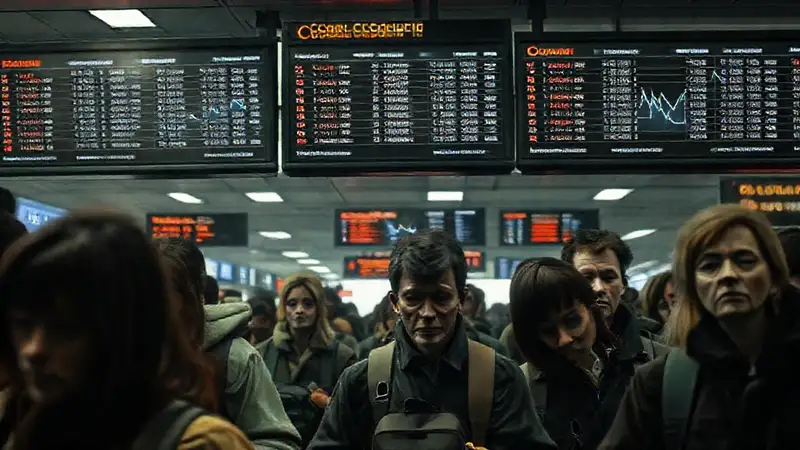 El aeropuerto reflejó confusión y frustración