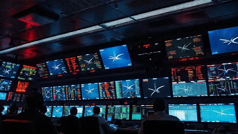 Control de aeropuerto: caos y cancelaciones