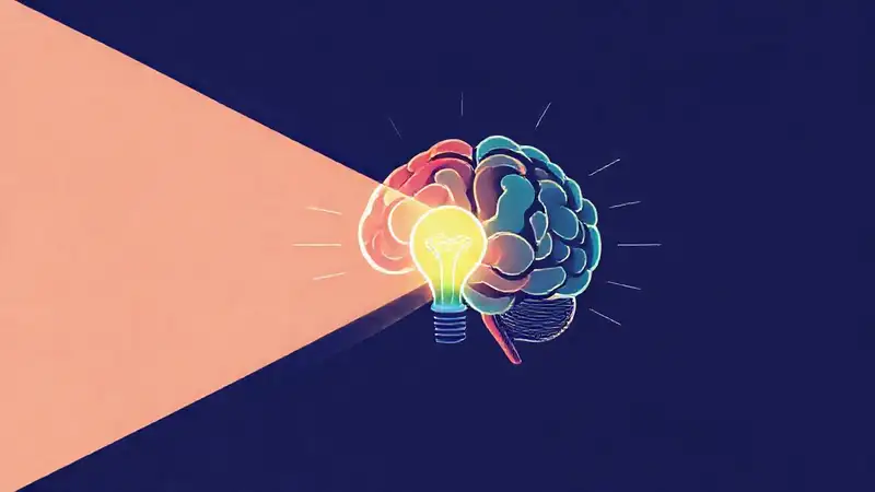 Un cerebro claro guía un camino