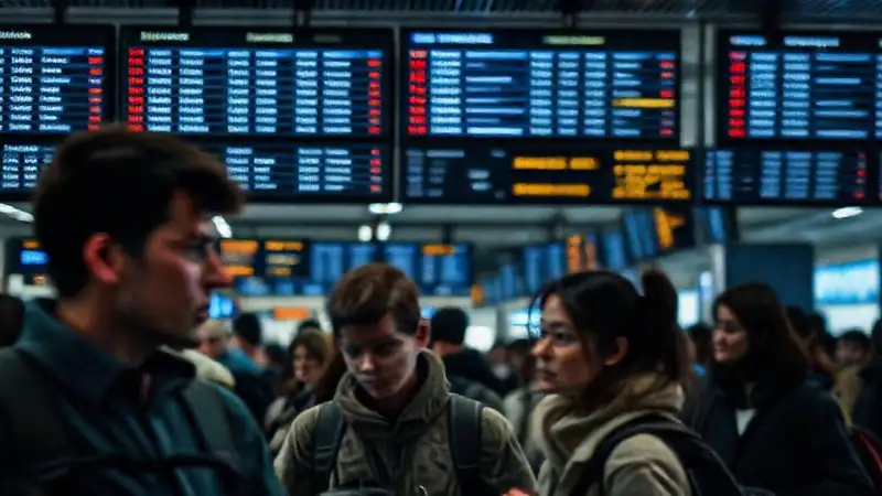 Aeropuerto: tensión
