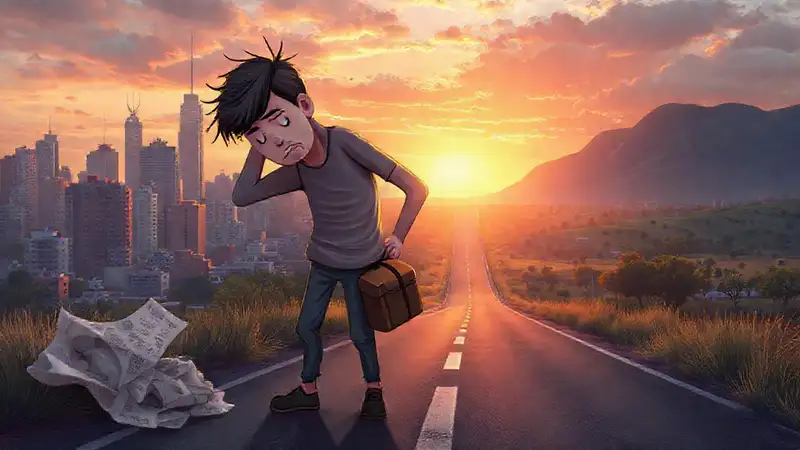 Viajero adaptable encuentra paz en el horizonte