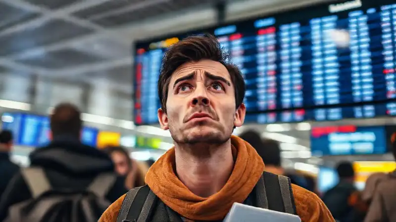 El aeropuerto genera confusión y ansiedad