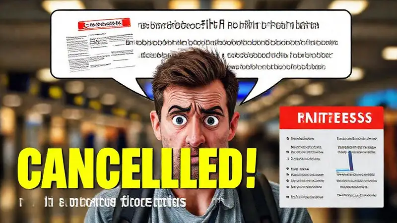 Viajero frustrado cancela vuelo legalmente