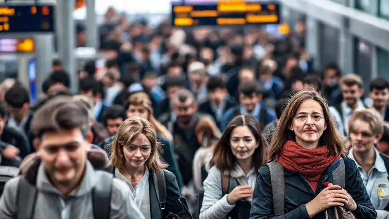El aeropuerto: estrés