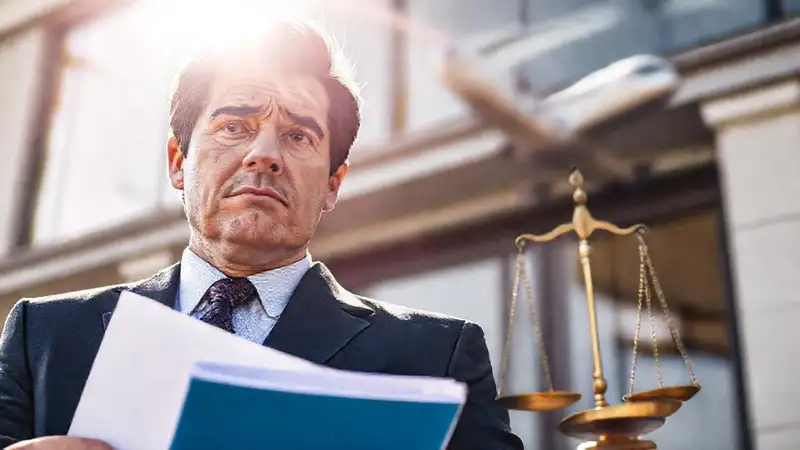 La firma legal representa esperanza y juicio