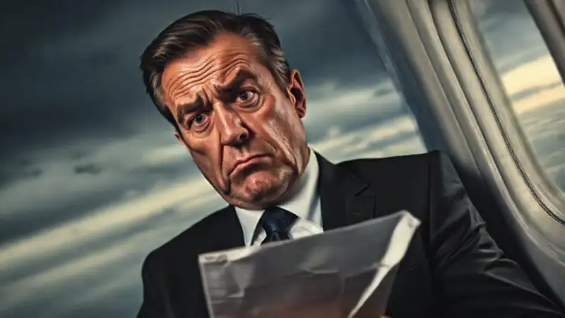 Un profesional ansioso enfrenta un fracaso