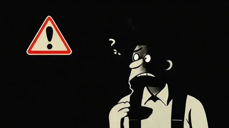 Viaje frustrante: comunicación rota y advertencia oscura