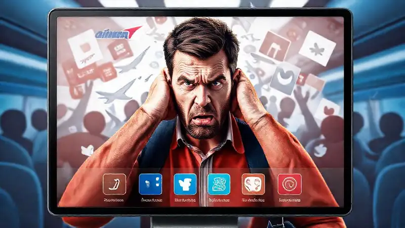 Un display digital frustra al viajero