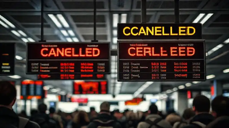 Aeropuerto: caos, cancelaciones y frustración