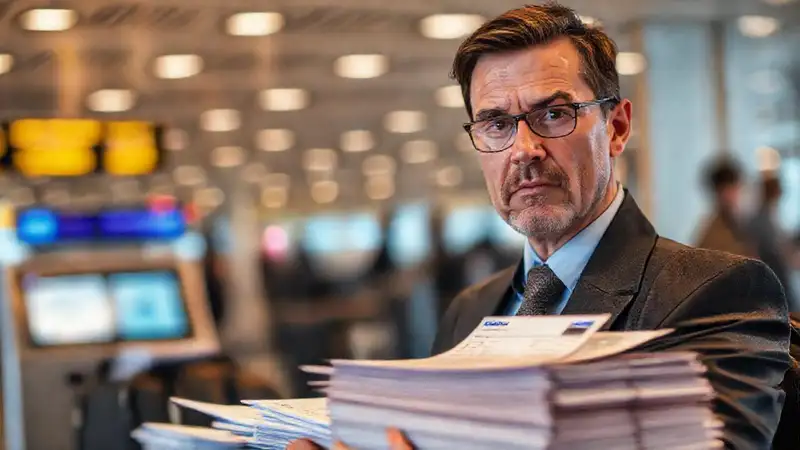 Un profesional gestiona viajes con calma