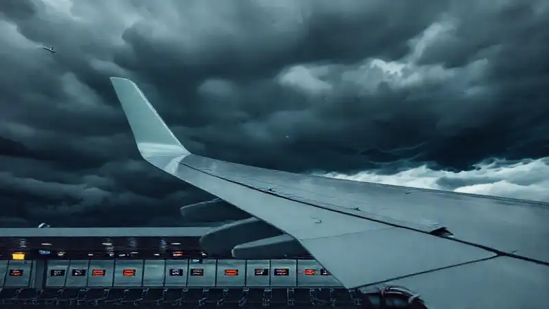 El vuelo cancelado causó caos y frustración