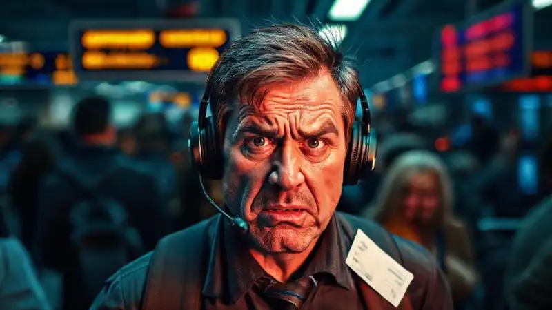 Un aeropuerto caótico causó frustración y confusión