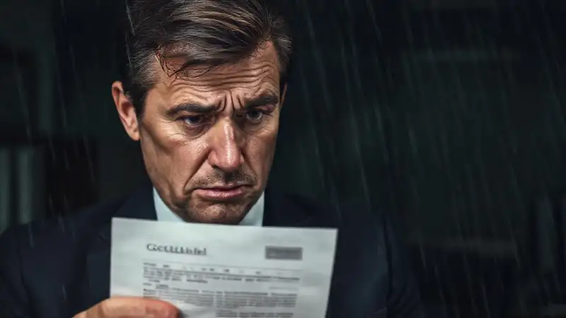 El abogado cancela documentos urgentes, preocupado