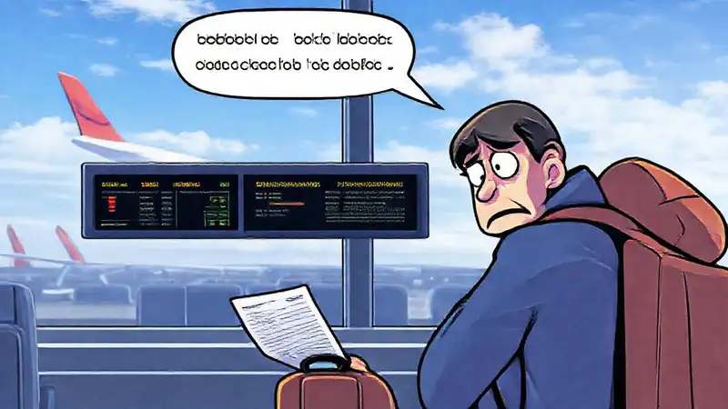El pasajero reclama un cambio de vuelo